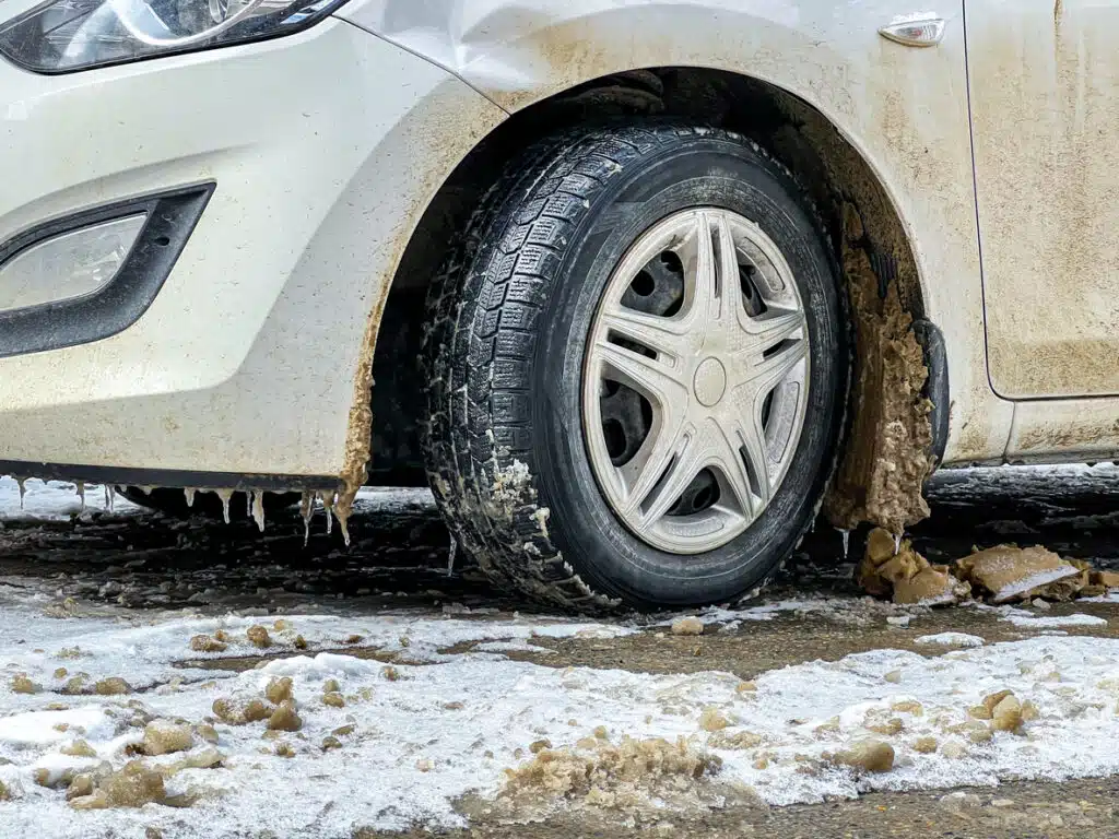 how to protect your cars paint from road salt